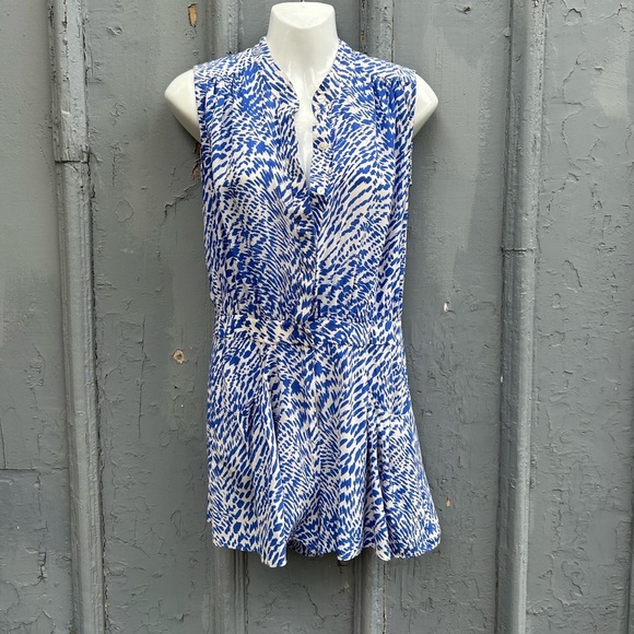 Saloni Silk Jumpsuit, size 2 - Picture 1 of 9